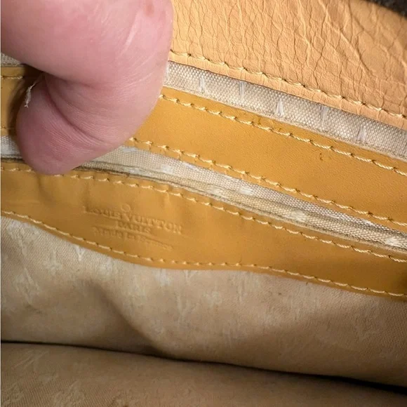 Fashion bag brown and cream - Picture 3 of 4